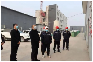 【yl23411永利】鹤山区区委书记张超一行莅临yl23411永利调研指导